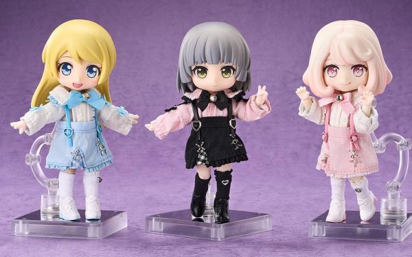 Nendoroid Accessories for Nendoroid Doll Figures Outfit Set: Suspender Skirt Set (Pink & Black)