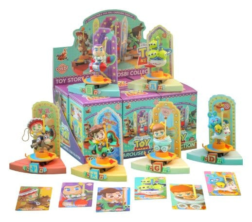 Toy Story Cosbi Mini Figures Carousel Collection 10 cm Blind Box Display (6)