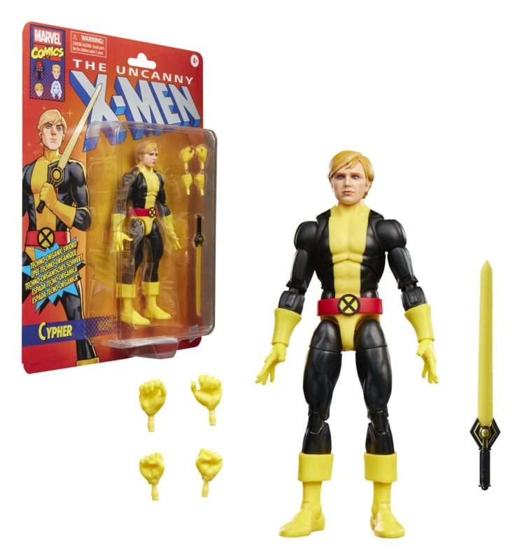 The Uncanny X-Men Marvel Legends Action Figure Cypher 15 cm 3