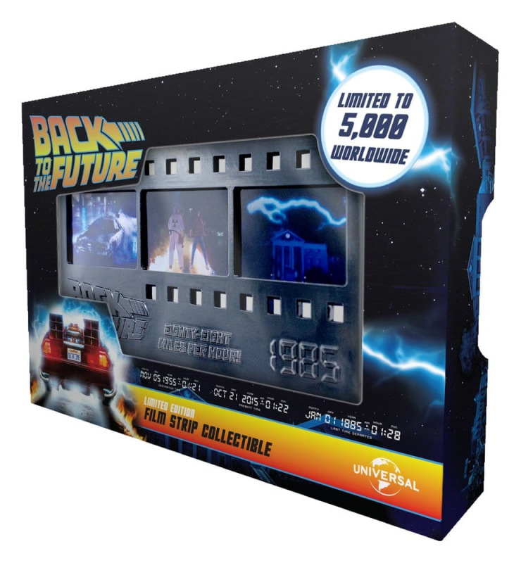 Back to the Future Ingot Metal Film Strip Collectible Limited Edition 2
