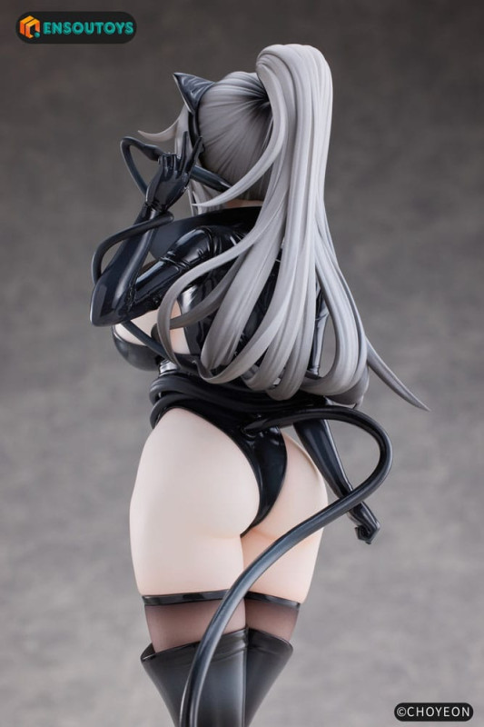 K Pring Original Character Statue 1/6 Cat Woman Happy-chan Different Color Edition 27 cm 7