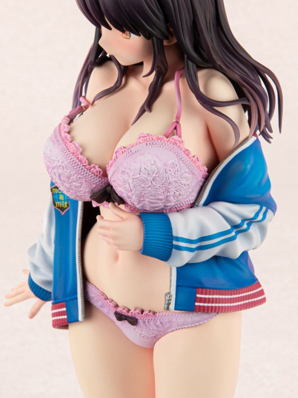 Original Character PVC Statue 1/6 Sukajan Jacket Kanojo wa Cool de Itai! Kyouka Kagura 27 cm 4