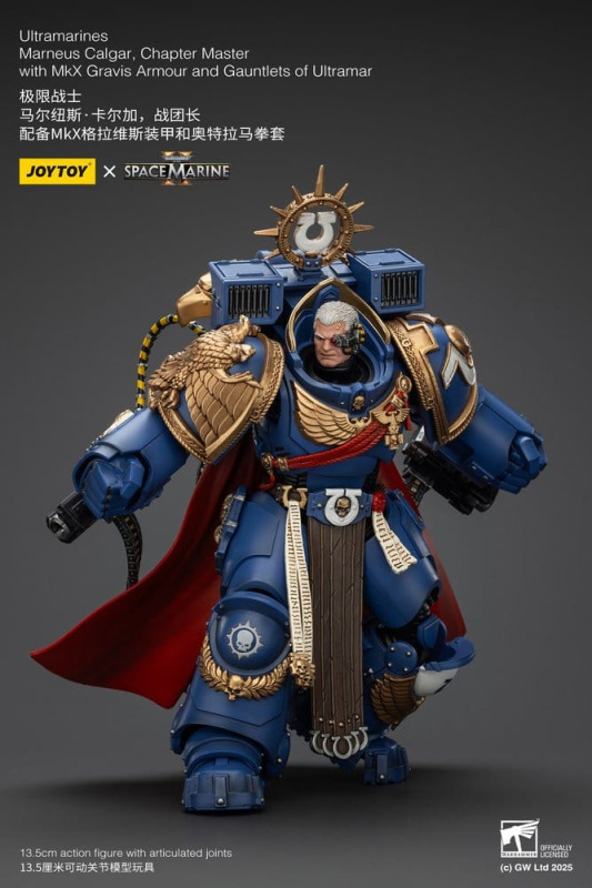 Warhammer 40,000 Action Figure Ultramarines Marneus Calgar, Chapter Master 14 cm 1