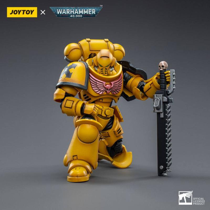 Warhammer 40k: Imperial Fists Intercessors 1/18 Action Figure - Joy Toy (CN)