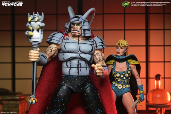 Teenage Mutant Ninja Turtles (Mirage Comics) Action Figure Savanti Romero Warlord 18 cm 9