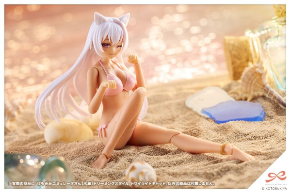 Sousaishojoteien Plastic Model 1/10 Animal Ears Emulator Swim Style Dreaming Style Twilight Cat 17 c 3
