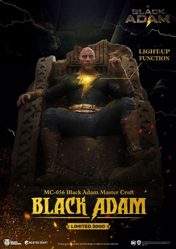 Black Adam: Black Adam 38 cm Master Craft Statue - Beast Kingdom Toys