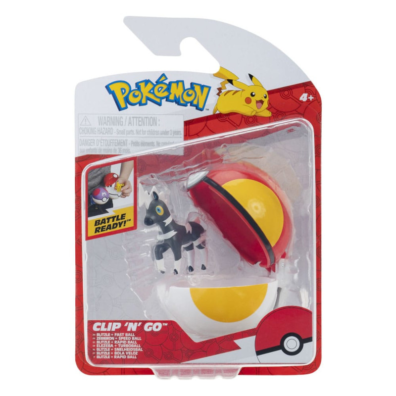 Pokémon Clip'n'Go Poké Balls Blitzle & Fast Ball 2