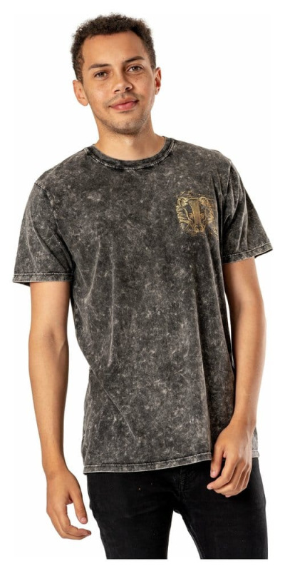 Harry Potter T-Shirt Hufflepuff Acid Wash Size XXL 2