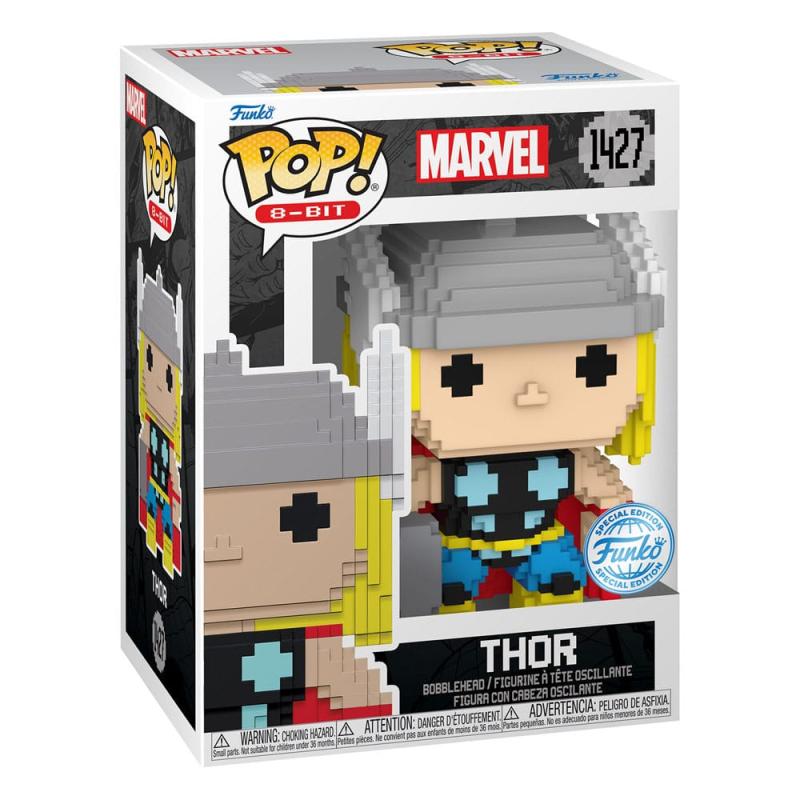 Marvel POP! 8-Bit Vinyl Figure Thor 9 cm 1