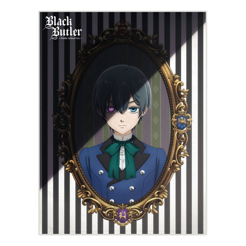 Black Butler: Public School Arc blanket Ciel 120 x 160 cm