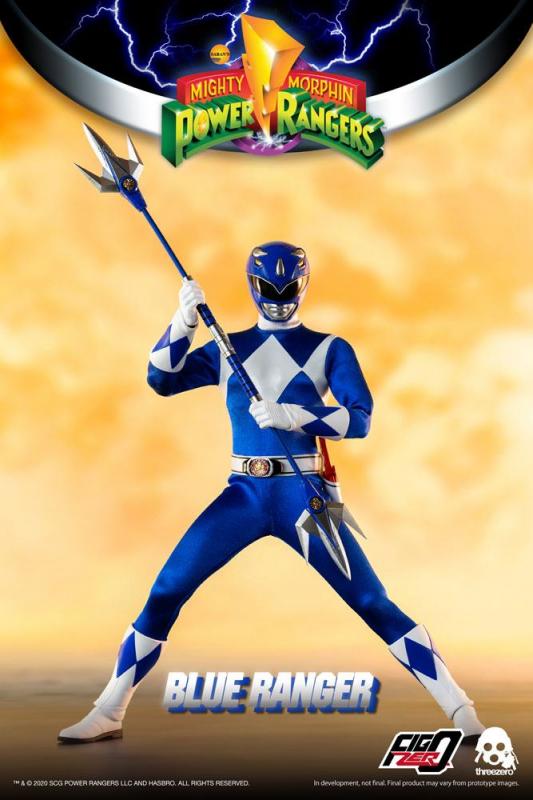 Mighty Morphin Power Rangers: Blue Ranger - FigZero Figure 1/6 -ThreeZero
