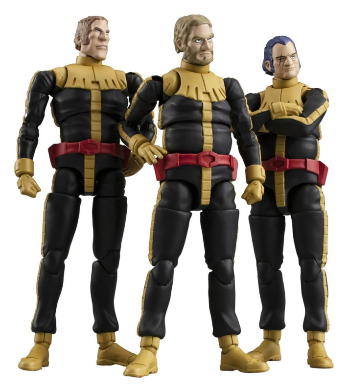 Mobile Suit Gundam G.M.G. Collection 3-Pack Action Figures Principality of Zeon Jet Stream Attack 10 4