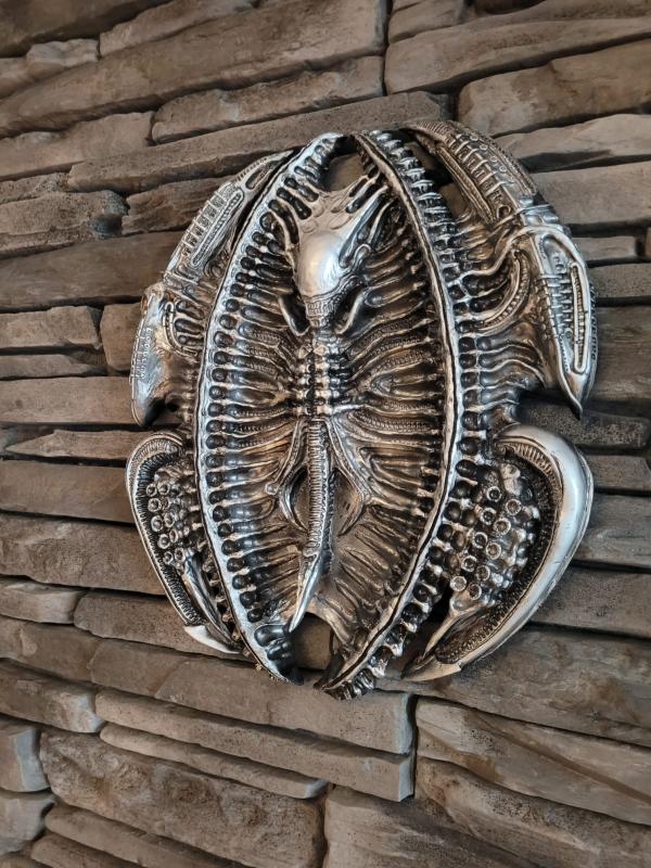 Giger Sphere Alien - 3d relief Nu. 7 - Special Edition Bronze 3