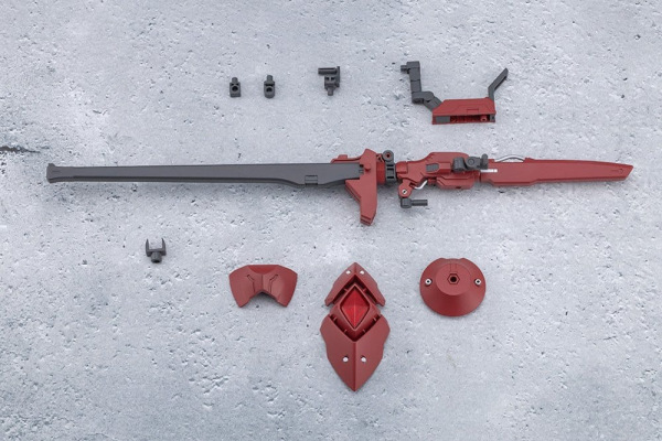 Megalomaria Unlimited Universe Model Kit Accessory Set Metamorphose Unit Criminal Buster 28 cm 1