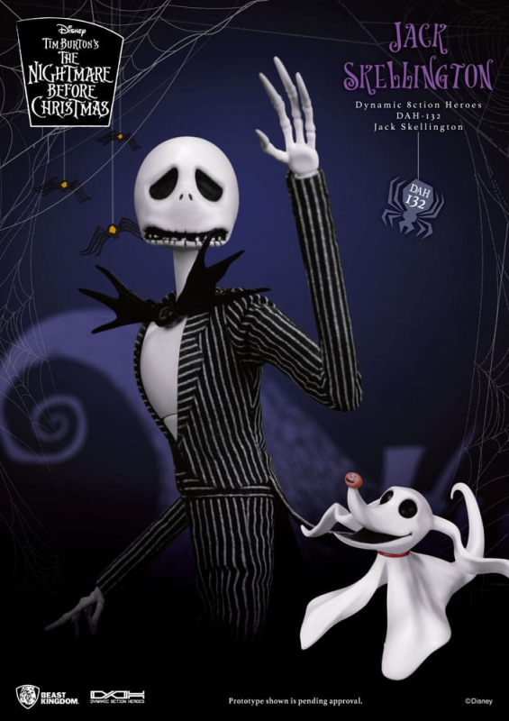Nightmare before Christmas Dynamic 8ction Heroes Action Figure 1/9 Jack 21 cm 10
