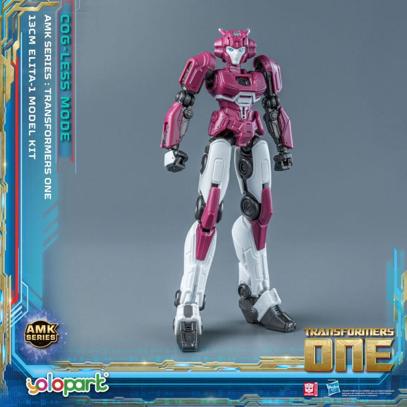 Transformers 8 AMK Mini Series Plastic Model Kit Elita-1 13 cm 4