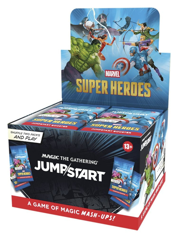 Magic the Gathering Marvel Super Heroes Jumpstart Booster Display (24) english