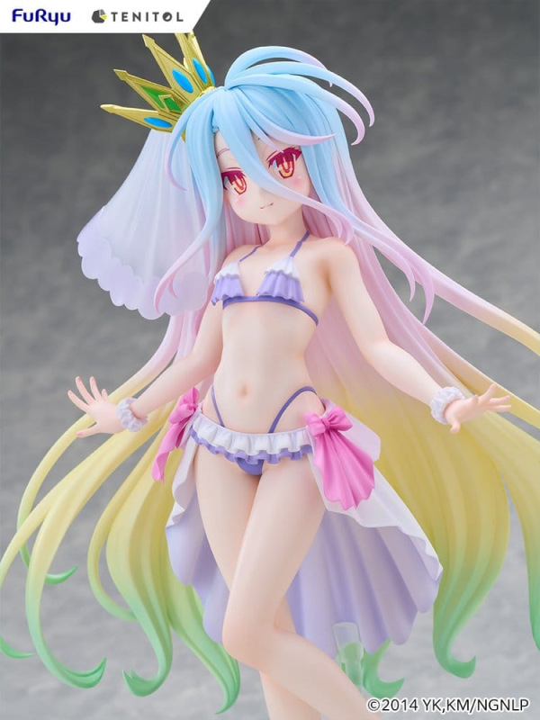 No Game No Life Tenitol Tall PVC Figure Shiro swimwear dress Ver. 29 cm 4