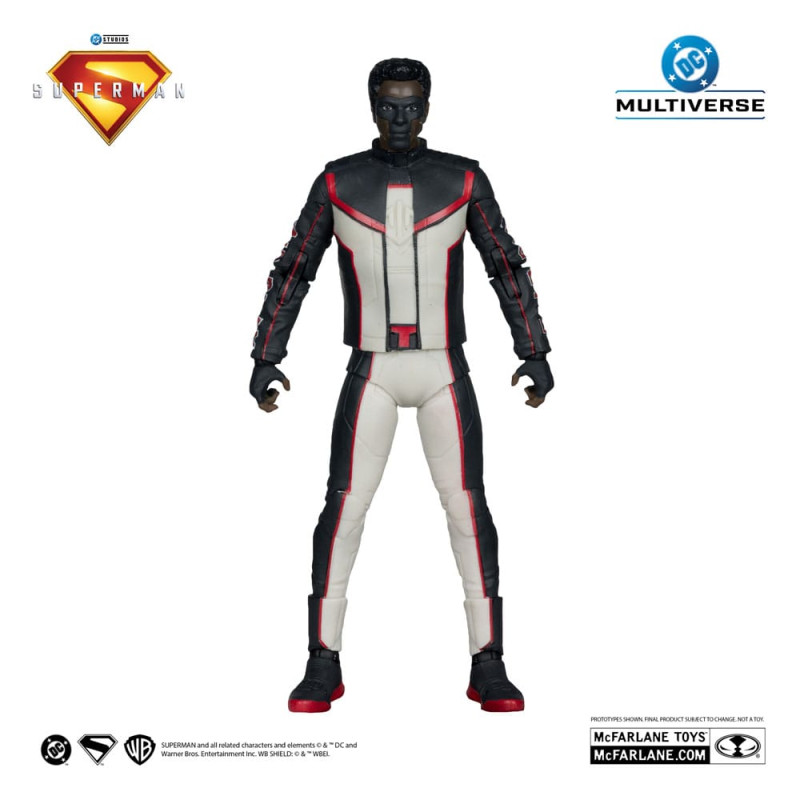 Superman (2025) DC Multiverse Deluxe Theatrical Edition Action Figure Mr. Terrific (Red Platinum Edi 4