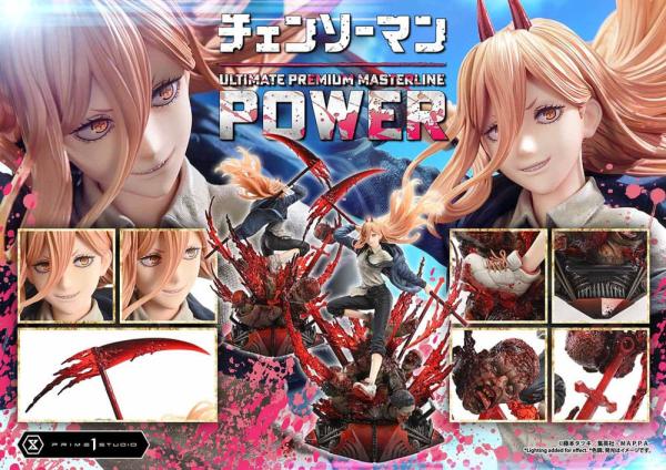 Chainsaw Man Ultimate Premium Masterline Series Statue 1/4 Power Deluxe Version 66 cm