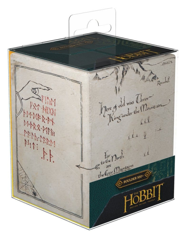 Ultimate Guard RTE Boulder 100+ The Hobbit™- Thrór's Map (Glow in the Dark) 6
