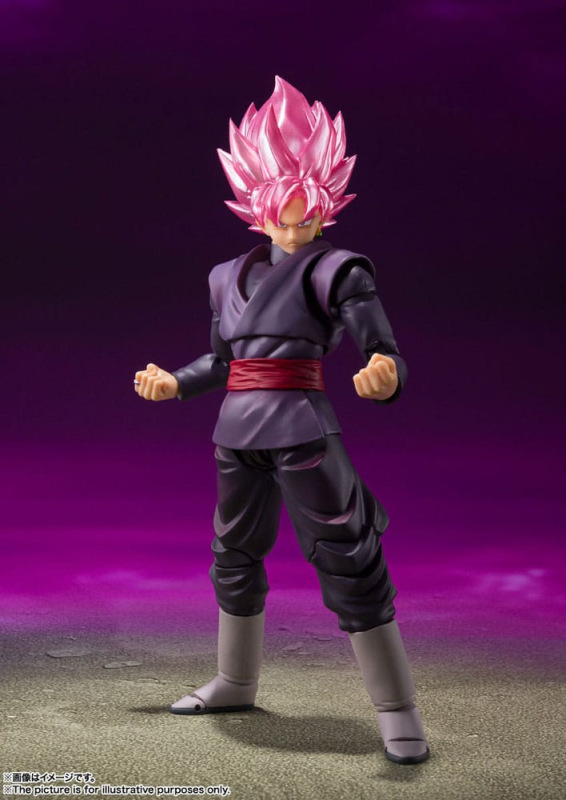 Dragon Ball Super S.H. Figuarts Action Figure Goku Black - Super Saiyan Rose Reissue 14 cm 2