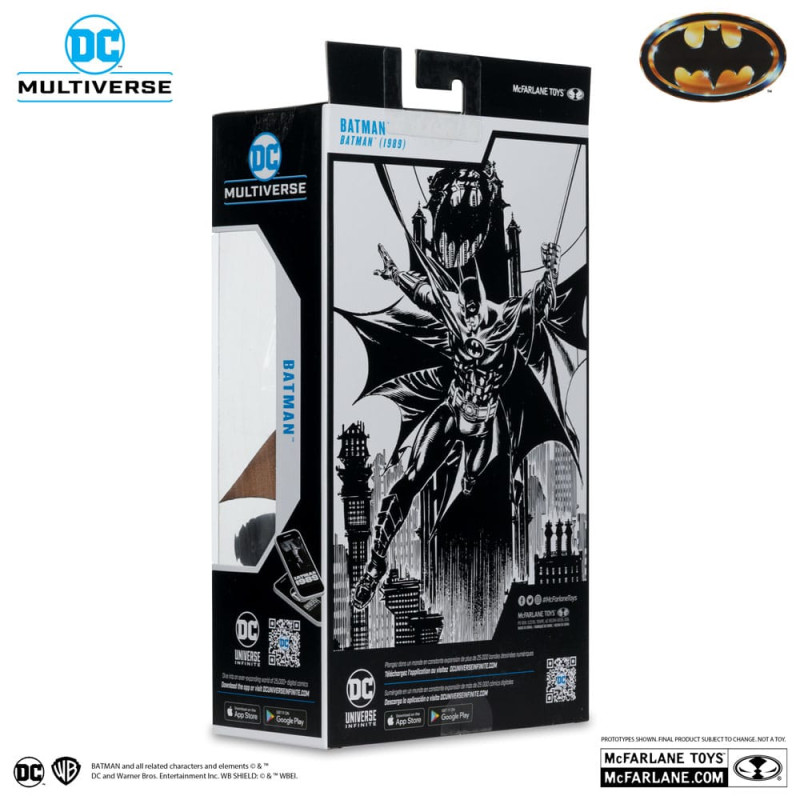Batman (1989) DC Multiverse Action Figure Batman (Platinum Edition) 18 cm 8
