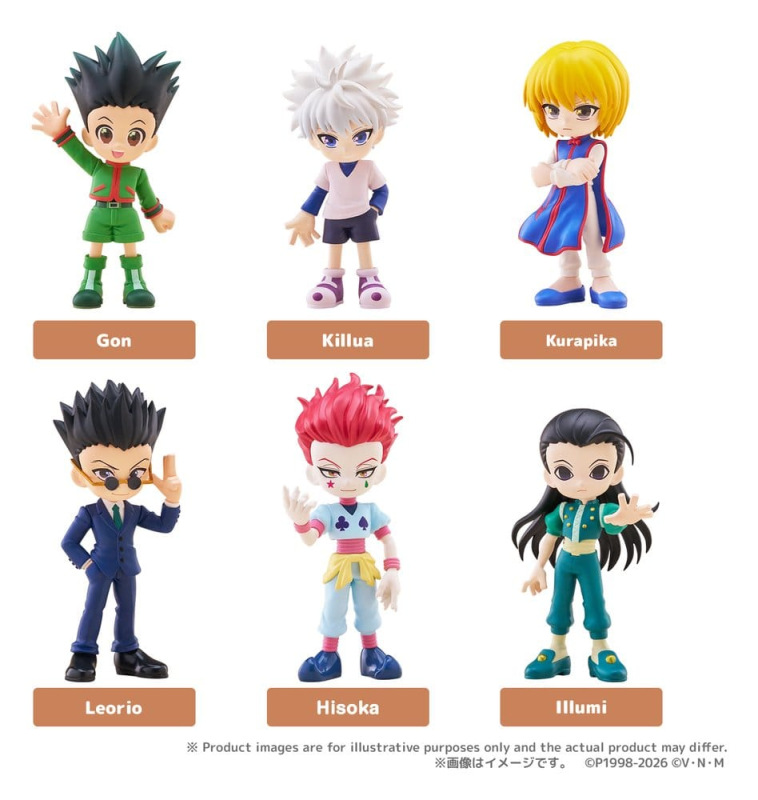 Hunter x Hunter PalVerse Mini Figures vol.1 9 cm Blind Box Display (12) 10