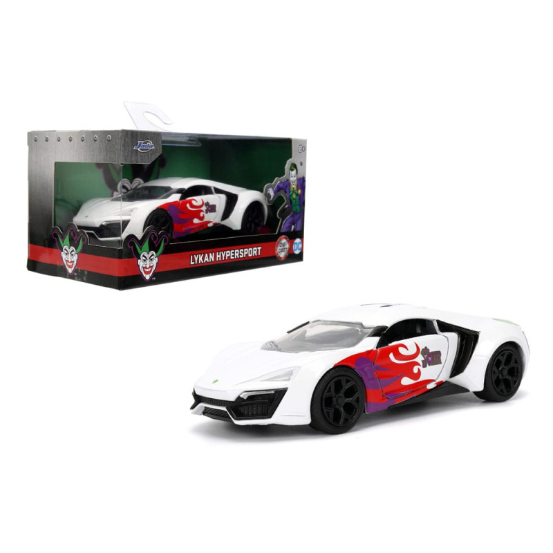 DC Comics Diecast Model 1/32 Lykan Hypersport Joker 3
