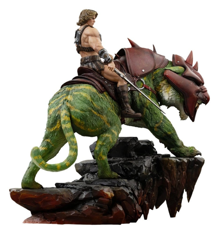 Masters of the Universe Art Scale Statue 1/10 He-Man and Battle Cat 33 cm 2