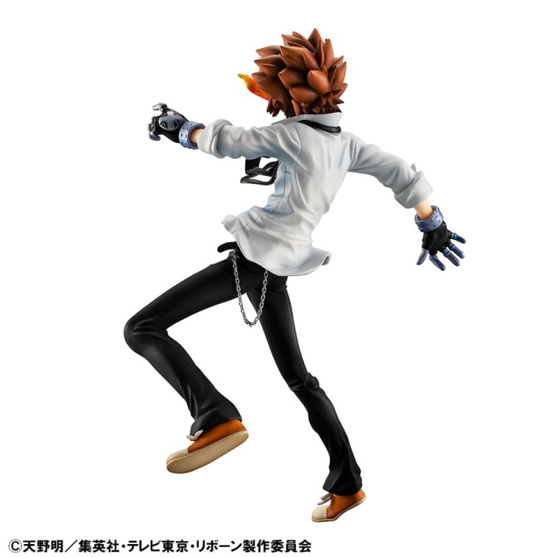 Katekyo Hitman Reborn! G.E.M. Series PVC Statue Tsunayoshi Sawada & Kyoya Hibari & Reborn Set 21 cm 8
