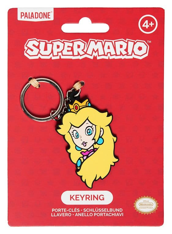 Super Mario Keychain Princess Peach PVC 6 cm 1