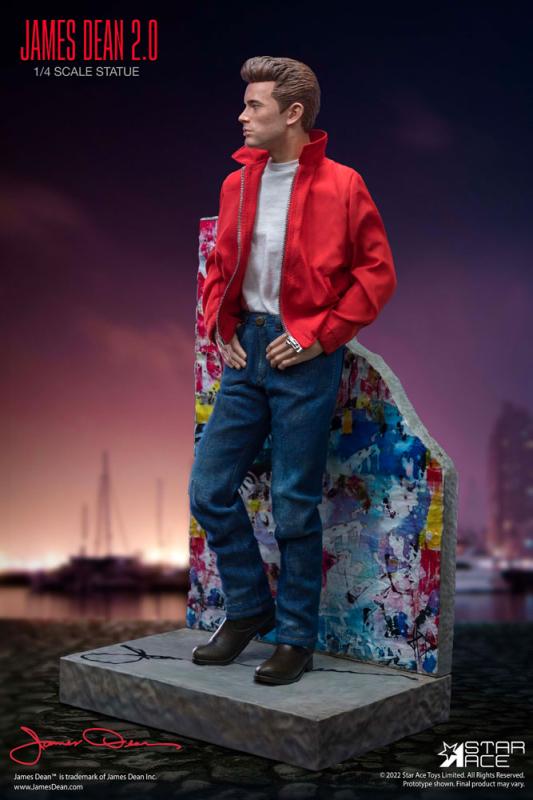 James Dean: James Dean 2.0 1/4 Superb My Favourite Legend Series Statue - Star Ace Toys