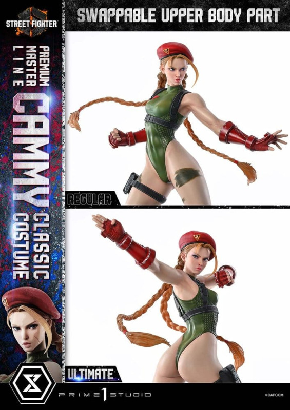 Street Fighter 6 Ultimate Premium Masterline Statue 1/4 Cammy Classic Costume Ultimate Version 54 cm 8
