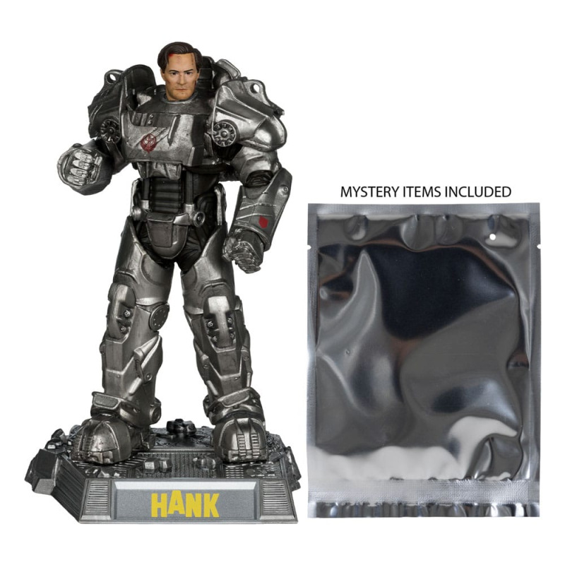 Fallout Movie Maniacs Action Figure Hank Maclean (Season 2) (Red Platinum Edition) 17 cm 2