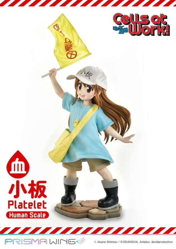 Cells at Work! Life Scale Masterline Series Statue Platelet 100 cm 13