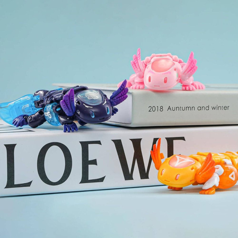 Beastbox Figure Cubes BB-63A Heatmiser (Axolotl) 10 cm 2