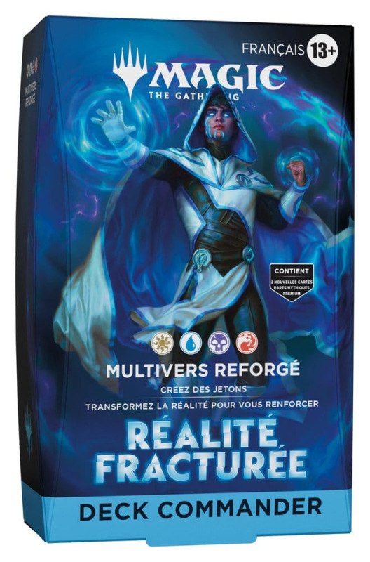 Magic the Gathering Réalité fracturée Commander Deck Multiverse Reforged Assortment (4) french 1