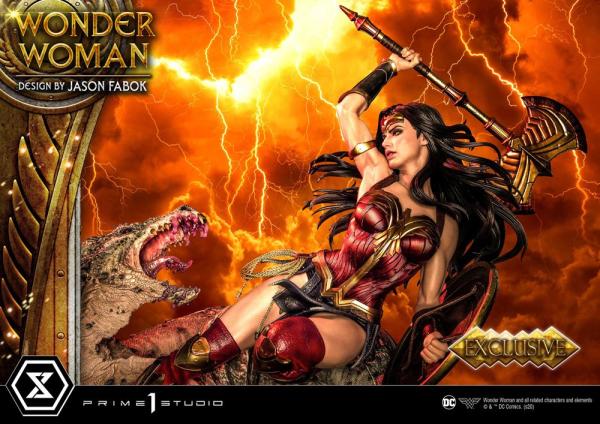 Wonder Woman Statue 1/3 Wonder Woman vs. Hydra Exclusive Bonus Version 90 cm