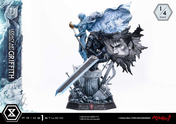 Berserk Legacy Art "Kentarou Miura" Statue 1/4 Griffith 93 cm 11