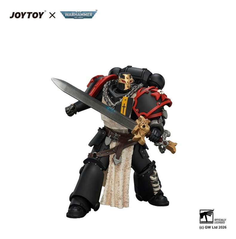 Warhammer Action Figure Black Templars Crusader Ancient 12 cm 3