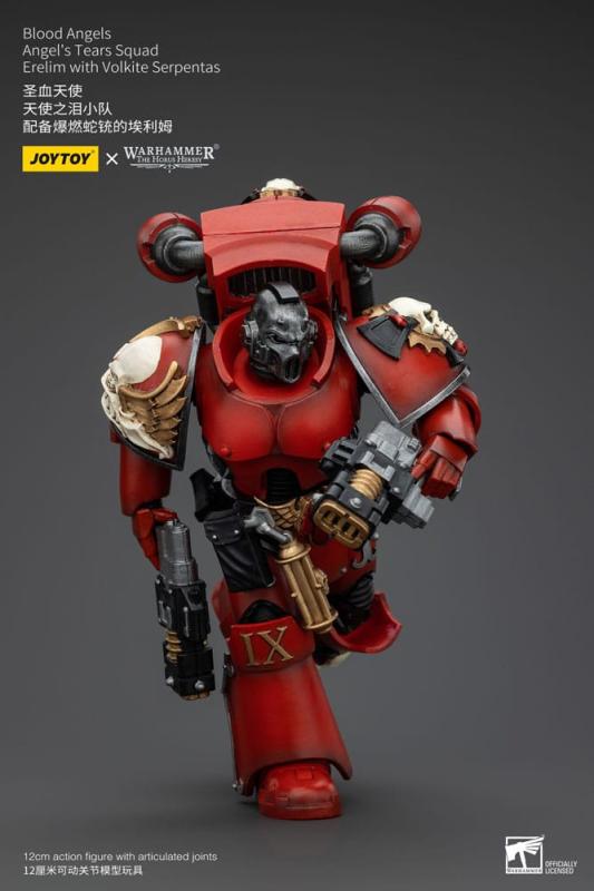 Warhammer The Horus Heresy Action Figure 1/18 Blood Angels Angel's Tears SquadErelim with Volkite Se