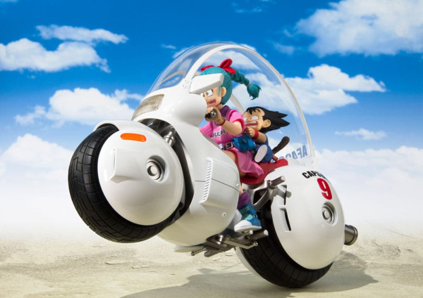 Dragon Ball S.H. Figuarts Vehicle with Figure Bulma's Motorcycle Hoipoi Capsule No. 9 17 cm 5