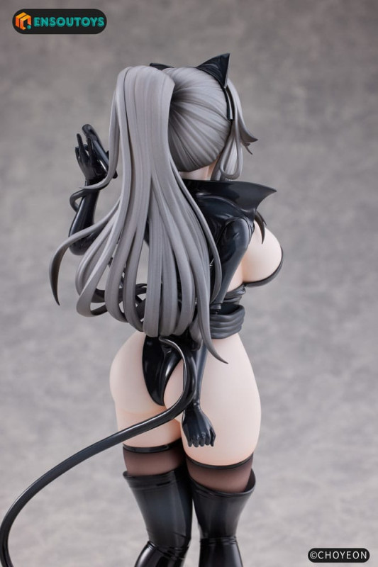 K Pring Original Character Statue 1/6 Cat Woman Happy-chan Different Color Edition 27 cm 12