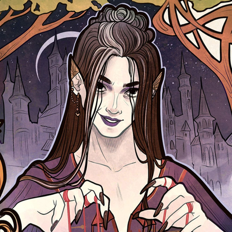 Critical Role Art Print Marisha Ray: 10th Anniversary Art Nouveau Illustrations 46 x 28 cm - unframe 5