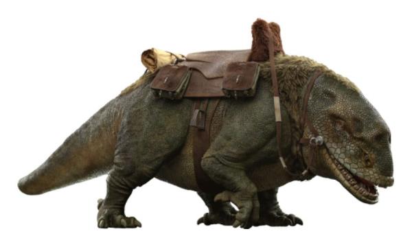 Star Wars Episode IV: Dewback 1/6 Action Figure - Hot Toys