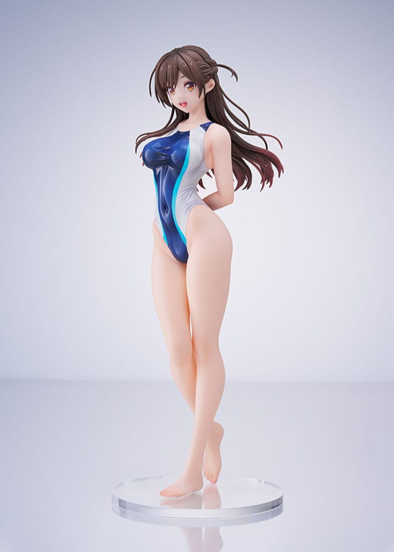 Rent-a-Girlfriend PVC Statue 1/7 Chizuru Mizuhara Light Blue Line Swimwear Ver. 25 cm 6