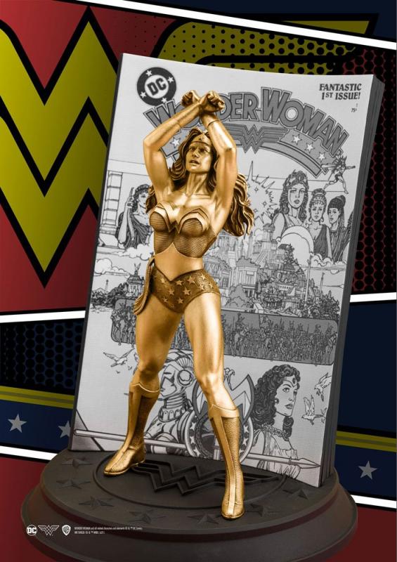DC Comics: Wonder Woman #1 (Gilt) 22 cm Pewter Collectible Statue - Royal Selangor