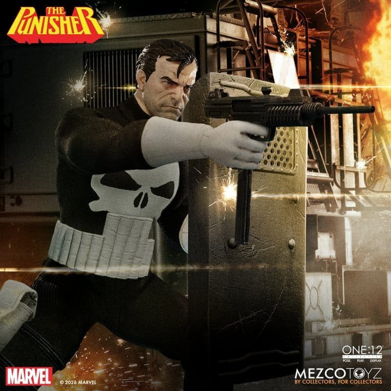 Marvel Comics One:12 Collective Action Figure 1/12 Punisher 17 cm 14